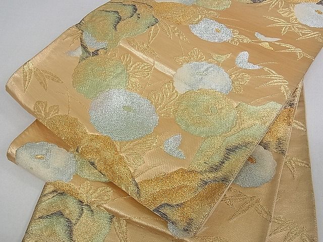 乐天商城 - 平和屋着物■六通柄袋帯　菊　金銀糸　逸品　ud1630