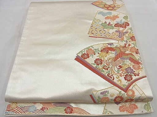 平和屋着物■六通太鼓柄袋帯 唐織 四季花鳥本散し 金糸 逸品 n-by4159 平和屋着物■六通太鼓柄袋帯 唐織 四季花鳥本散し 金糸 逸品 n-by4159