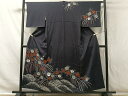 平和屋着物■訪問着 絞り 枝花文 正絹 逸品 CAAQ7047xi