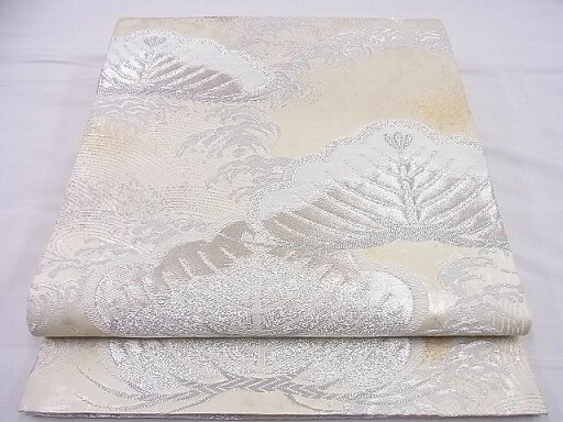 平和屋着物■六通柄袋帯 浜松 金銀糸 逸品 n-me0084 平和屋着物■六通柄袋帯 浜松 金銀糸 逸品 n-me0084