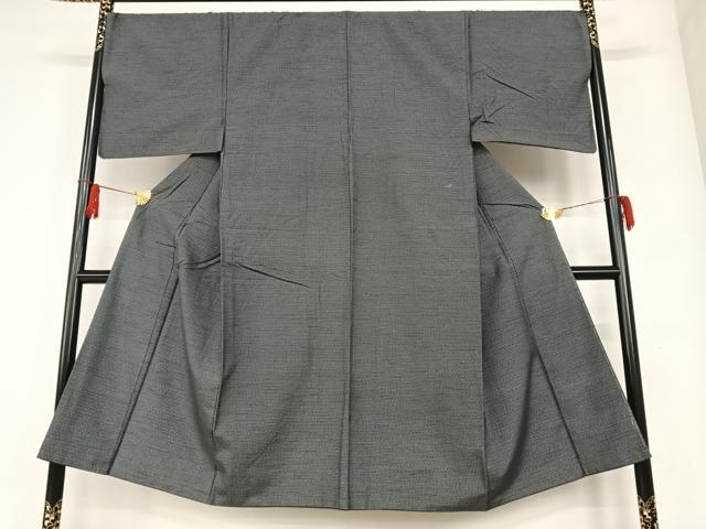 平和屋着物●男性　紬　亀甲文様　正絹　逸品　AAAP3460zg