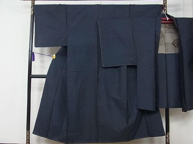 平和屋着物■男性 紬 アンサンブル 逸品 未使用 CAAC5187rv