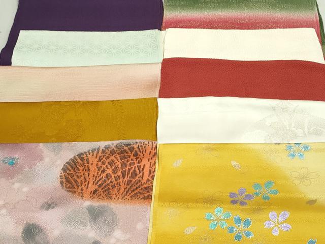 平和屋着物★和装小物　帯揚げ10枚セット　正絹　逸品　DAAV8229by