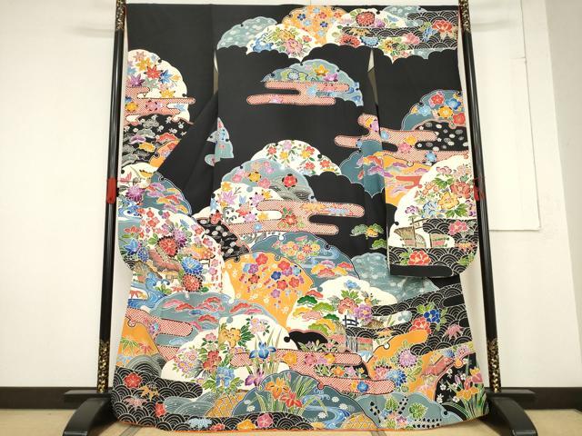 楽天市場】紅型 振袖（着物｜和服）：レディースファッションの通販