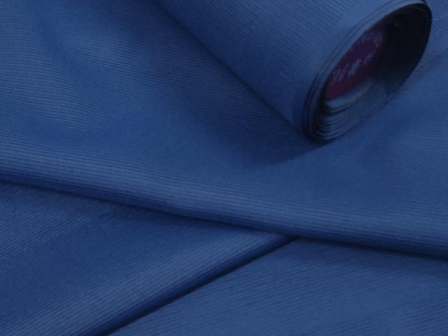 平和屋着物＊夏物　色無地　反物　着尺　絽　紺青色　洗える着物　未使用　DAAW7487zzz