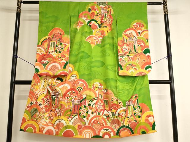 楽天市場】7歳 着物 正絹 中古の通販