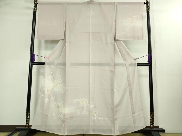 Rakuten - 平和屋本店＊極上　夏物　訪問着　絽　五泉　花唐草文　暈し染め　反端付き　逸品　DZAA9910kh5