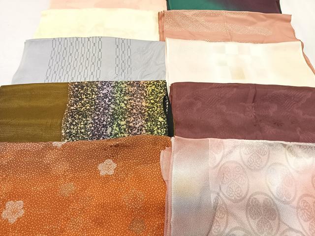 ■■■　商品詳細　■■■ 【正絹】 状態は特に目立ったシミ汚れなどもなく大変良い状態です。 大変上質な極上の逸品になります。 お安く出品致しますので、 ■■■　注意事項　■■■ ■モニター発色の具合により色合いが異なる場合がございます。 ■寸法は多少の誤差が生じる場合がございますのでご了承ください。 ■縫込みの長さが左右非対称の場合は短い部分を記載しております。 左右非対称であってもご返品・お値引き等の保証は出来かねますので、ご了承の上ご購入をお願い致します。 ■シミ等のチェックには注意を払っておりますが、見落としがある場合もございますし、個人の見解も様々ですので神経質な方のご購入はお控えください。 ■箪笥に入っておりました着物や帯なので畳みシワや匂いがあるものもございます。 ■お休みは基本的に土日祝となりますが、その他臨時でお休みする場合がございますのでご了承ください。 ■商品の発送は平日のみの発送となります。 ■夜間と土曜、日曜日はお問い合わせの回答が遅れる場合がございます。 ■当店では、お直し、紋入れ、お手入れ等は承っておりません。 ■生地の状態（ヤケ、経年劣化等）によってはサイズ直しが出来ない場合がございます。 その点もどうかご了承のうえ、ご購入をお願いいたします。 ■弊社で取り扱う商品は一点ものにつき、時期や在庫状況に応じて金額が変更となる場合がございます。 ■検針は行っておりません。予めご了承いただきますようお願いいたします。 ■【洗える着物】と記載のある商品におきましては、商品お届け後に洗濯を行ってしまってからのご返品にはご対応しかねます。 念の為、専門店でのお手入れをお願いいたします。 ■着物のサイズ目安は下記を参考ください↓ ＜女性着物＞　お端折り次第で＋5cm　−1cmが着用可能サイズ 　例）身丈170cmの場合、身長160cm〜175cm ＜男性着物＞　身丈＋約25cm〜27cm程が適応身長 　例）身丈155cmの場合、身長180〜182cm