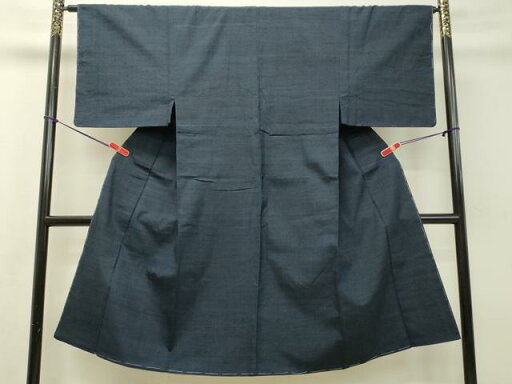 平和屋着物●男性 紬 青藍色 正絹 逸品 未使用 DAAS2094tw 平和屋着物●男性 紬 青藍色 正絹 逸品 未使用 DAAS2094tw