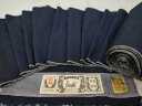 平和屋着物▼紬 反物 着尺 鉄紺色 逸品 未使用 AAAY1264ru