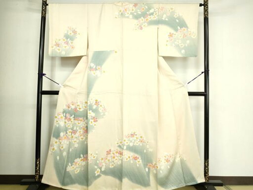 平和屋着物■訪問着 草花 暈し染め 金彩 正絹 逸品 DAAR9060op 平和屋着物■訪問着 草花 暈し染め 金彩 正絹 逸品 DAAR9060op