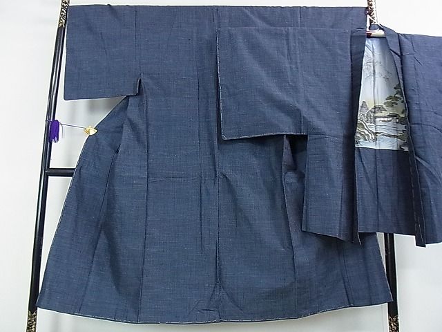 平和屋2■男性　紬　アンサンブル　霞文　逸品　DAAC7569ud