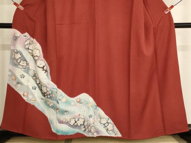 平和屋着物■訪問着　辻が花　絞り　道長花文　正絹　逸品　AABD1664ja