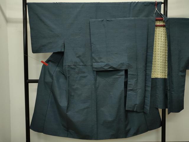 平和屋着物■男性 紬 アンサンブル 霞文 逸品 CAAI4470in
