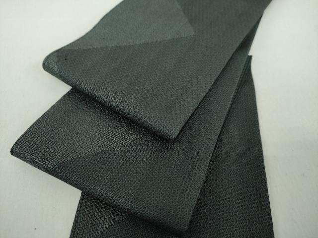 Obi - 平和屋着物●男性　本場筑前博多織　角帯　菱間道　正絹　逸品　DABE5240ps
