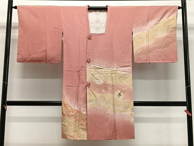 乐天商城 - 平和屋着物∞道行コート　刺繍　芝草雪輪文　金彩　ロング丈　正絹　逸品　未使用　CABE4839ua