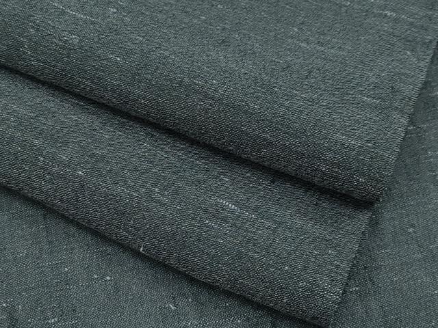 平和屋着物＊夏物 男性 紗紬 霞文 羊羹色地 正絹 逸品 CABF2479tx