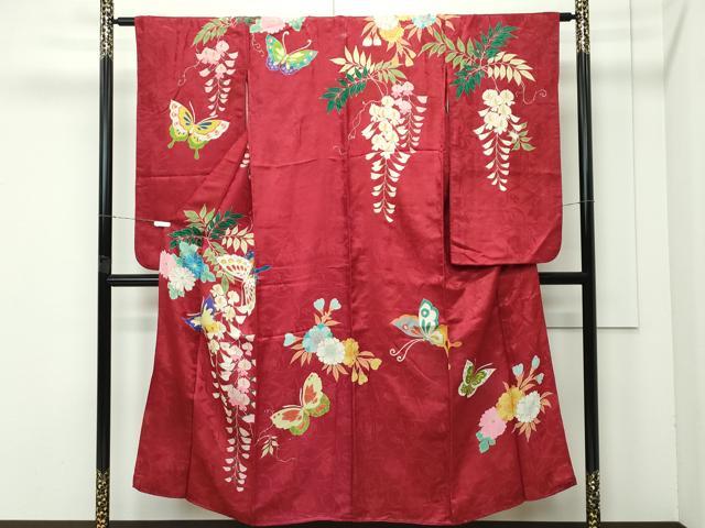 ■■■　サイズ　■■■ 身丈 149cm（肩から） 裄丈 62.5cm 袖丈 75cm 袖幅 32.5cm 前幅 21.5cm 後幅 28cm 着物縫いこみ 内揚げ 0cm 裄 お袖側 約 2.5cm　身頃側 約 3cm ■■■　商品詳細　...