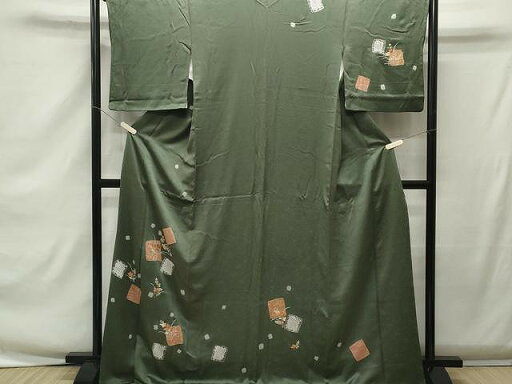 平和屋着物■訪問着 絞り 刺繍 色紙枝花文 金彩 正絹 逸品 CAAQ6573yk 平和屋着物■訪問着 絞り 刺繍 色紙枝花文 金彩 正絹 逸品 CAAQ6573yk
