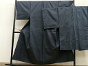 平和屋着物●男性 本場大島紬 アンサンブル 亀甲文様 羽裏:虎 正絹 逸品 BAAO1923pk