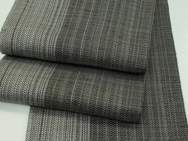 平和屋着物■極上　夏物　半幅帯　間道　やまと誂製　綿麻　逸品　未使用　CZAA3479s5