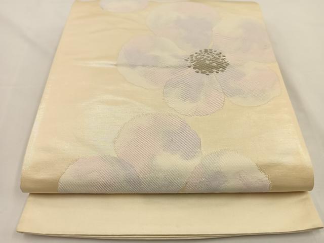 乐天商城 - 平和屋着物◎六通柄袋帯　舞花文　銀糸　正絹　逸品　BAAS9645ow