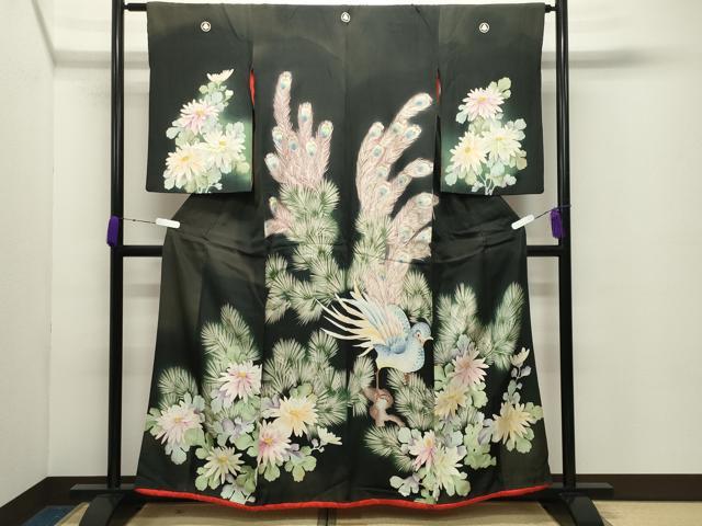 楽天市場】アンティーク 黒留袖の通販