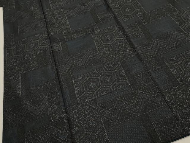 平和屋着物■本場大島紬 色紙重ね吉祥文 正絹 逸品 DAAQ4936cd