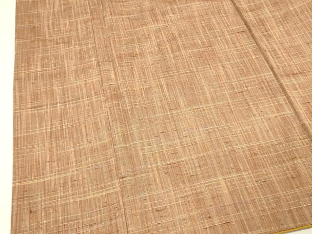 平和屋着物■上質な紬　抽象文様　正絹　逸品　DABB7030op