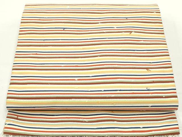 ■■■　サイズ　■■■ 長さ 358cm 幅 30cm程 ■■■　商品詳細　■■■ 【正絹】 状態は締めてはおりますが 特に目立ったシミ汚れなどもなく大変良い状態です。 爪で糸を1本1本掻きよせて織る爪つづれは 「日に寸、五日に寸、十日に寸...