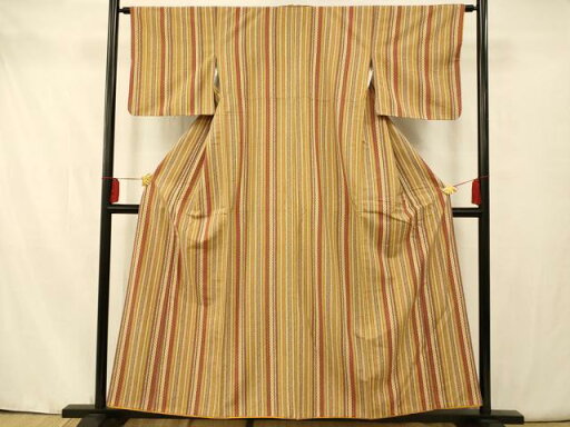 平和屋着物■上質な小紋 間道 鬼しぼ縮緬 正絹 逸品 AAAV8186fw 平和屋着物■上質な小紋 間道 鬼しぼ縮緬 正絹 逸品 AAAV8186fw