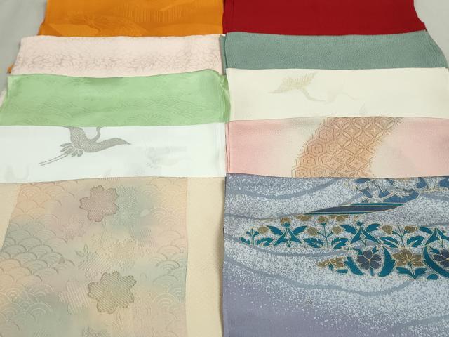 ■■■　商品詳細　■■■ 【正絹】 詳細に関しましては、 参考画像をご確認ください。 大変上質な逸品になります。 お安く出品致しますので、是非この機会にいかがでしょうか？ ■■■　注意事項　■■■ ■モニター発色の具合により色合いが異なる場合がございます。 ■寸法は多少の誤差が生じる場合がございますのでご了承ください。 ■縫込みの長さが左右非対称の場合は短い部分を記載しております。 左右非対称であってもご返品・お値引き等の保証は出来かねますので、ご了承の上ご購入をお願い致します。 ■シミ等のチェックには注意を払っておりますが、見落としがある場合もございますし、個人の見解も様々ですので神経質な方のご購入はお控えください。 ■箪笥に入っておりました着物や帯なので畳みシワや匂いがあるものもございます。 ■お休みは基本的に土日祝となりますが、その他臨時でお休みする場合がございますのでご了承ください。 ■商品の発送は平日のみの発送となります。 ■夜間と土曜、日曜日はお問い合わせの回答が遅れる場合がございます。 ■当店では、お直し、紋入れ、お手入れ等は承っておりません。 ■生地の状態（ヤケ、経年劣化等）によってはサイズ直しが出来ない場合がございます。 その点もどうかご了承のうえ、ご購入をお願いいたします。 ■弊社で取り扱う商品は一点ものにつき、時期や在庫状況に応じて金額が変更となる場合がございます。 ■検針は行っておりません。予めご了承いただきますようお願いいたします。 ■【洗える着物】と記載のある商品におきましては、商品お届け後に洗濯を行ってしまってからのご返品にはご対応しかねます。 念の為、専門店でのお手入れをお願いいたします。 ■着物のサイズ目安は下記を参考ください↓ ＜女性着物＞　お端折り次第で＋5?　−10?が着用可能サイズ 　例）身丈170?の場合、身長160?〜175? ＜男性着物＞　身丈＋約25?〜27?程が適応身長 　例）身丈155?の場合、身長180〜182?