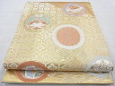 平和屋着物◎六通柄袋帯 唐織 煌彩綾錦 金糸 逸品 BAAG6859cm