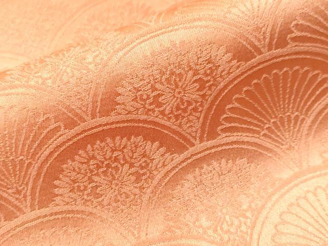平和屋着物■上質な小紋　青海波花文　暈し染め　正絹　逸品　CABH8843ev