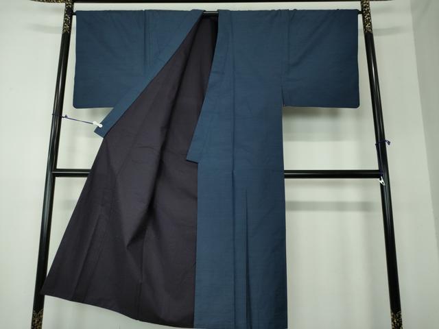 平和屋着物●男性　本場大島紬　アンサンブル　亀甲柄　正絹　逸品　DAAS3085ps