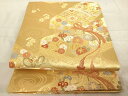 平和屋着物◎六通柄袋帯 流水文箱花文 金銀糸 正絹 逸品 AAAL9102ex(4)