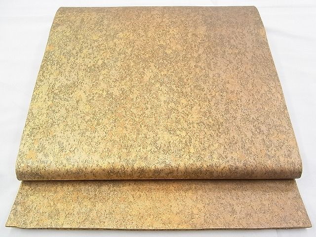平和屋着物◎六通柄袋帯　霞文　引箔　逸品　BAAI2229wk