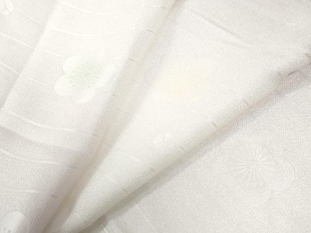 平和屋着物●長襦袢　梅地紋　暈し染め　正絹　逸品　未使用　CABB4564yc