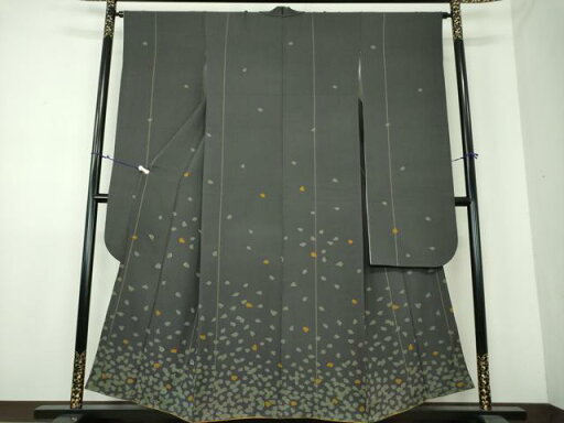 平和屋着物●豪華振袖 刺繍 舞桜 金銀糸 正絹 逸品 DAAU5621ps 平和屋着物●豪華振袖 刺繍 舞桜 金銀糸 正絹 逸品 DAAU5621ps