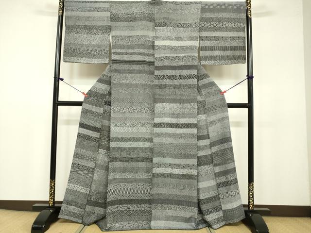 平和屋着物●江戸小紋 百柄 正絹 逸品 DAAV3103du