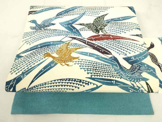 平和屋着物○上質な小紋 稲穂 正絹 逸品 AAAX6954ck