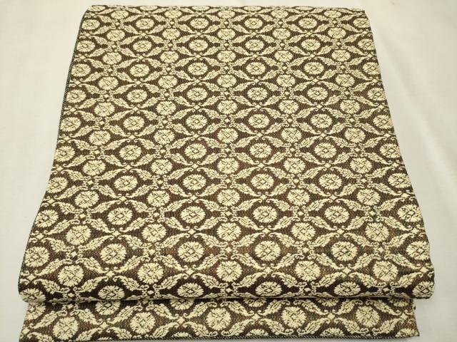 平和屋着物●両面　全通柄袋帯　小葵　正絹　逸品　CAAT8351hy
