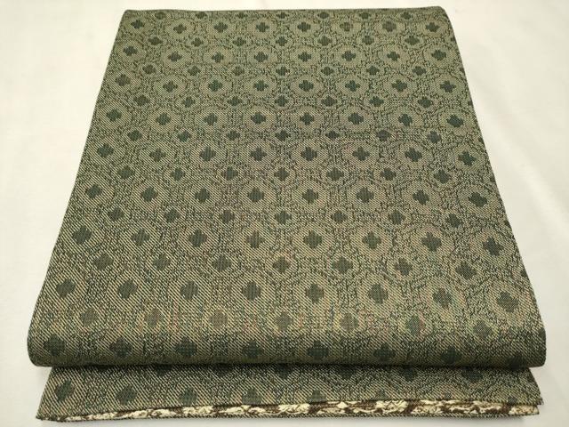 平和屋着物●両面　全通柄袋帯　小葵　正絹　逸品　CAAT8351hy