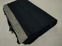 平和屋着物▼男性 紬 反物 着尺 濃藍色 正絹 逸品 未使用 AAAW5689ru