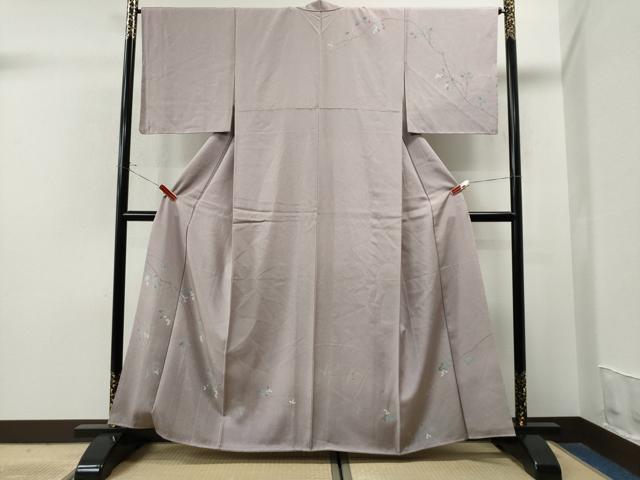 平和屋着物■訪問着 友禅 南天文 正絹 逸品 CAAR2580yc