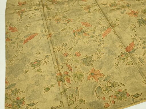 平和屋着物■上質な小紋 花唐草文 正絹 逸品 DAAO7719cm 平和屋着物■上質な小紋 花唐草文 正絹 逸品 DAAO7719cm