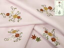 平和屋本店■希少 京都祇園の老舗 ぎをん齋藤 付下げ 総刺繍 駒刺繍 小花縫 撫子色地 金糸 たとう紙・反端付き 逸品 DZAA4965kh5