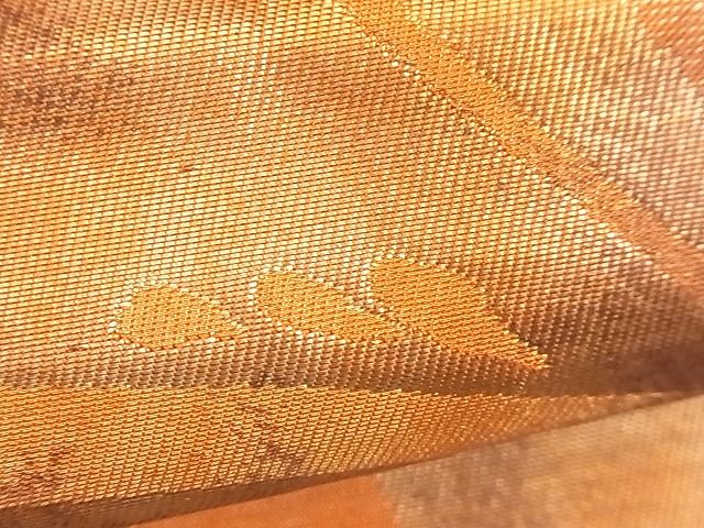 平和屋着物■六通柄袋帯　吉祥文　金糸　逸品　n-da0082