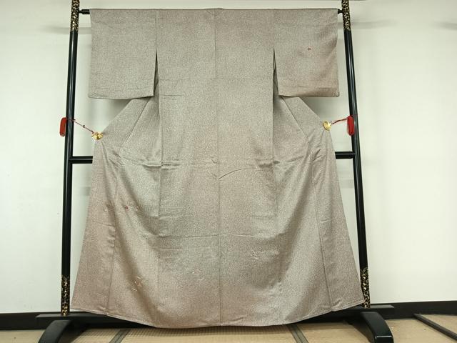 平和屋着物▽訪問着　単衣　総刺繍　吹き寄せ文　金糸　正絹　逸品　AABK9876jh heiwaya-11295980 平和屋 パッケージ画像