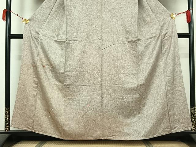 平和屋着物▽訪問着　単衣　総刺繍　吹き寄せ文　金糸　正絹　逸品　AABK9876jh heiwaya-11295980 平和屋 サンプル画像3